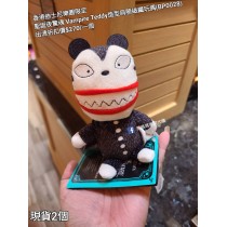 (出清) 香港迪士尼樂園限定 聖誕夜驚魂 Vampire Teddy造型肩膀磁鐵玩偶 (BP0028)